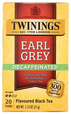 Twinings Earl Grey Decaf Tea, 20 Count