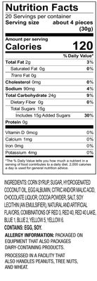 Fairtime Taffy Bulk Blue Candy for Candy Buffets, Blue Raspberry Taffy, Blue Raspberry Candy, Bulk Candy, Pinata Candy, Individually Wrapped Candy - Kosher Candy, 21 Ounce Tub