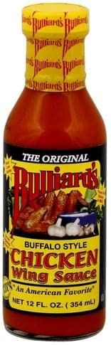 Bulliards Buffalo Style Chicken Wing Sauce (PACK OF 1) 12oz