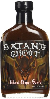 Satan&#39;s Ghost Pepper Hot Sauce 5.7oz