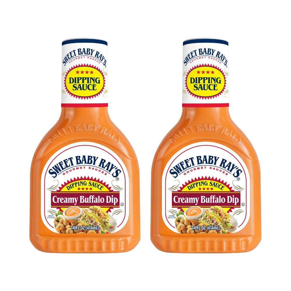 Sweet Baby Ray&#39;s Dipping Sauce, Creamy Buffalo (14 Ounce (Pack of 2))