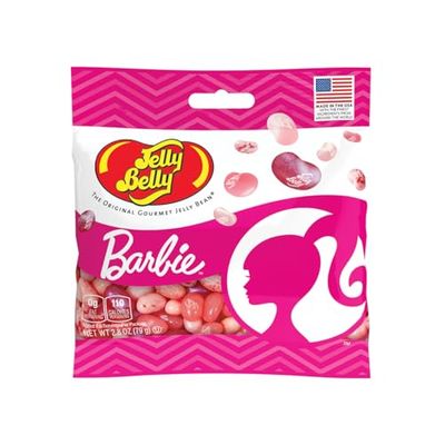 Jelly Belly Barbie Jelly Bean Mix (2.8 oz) Grab &amp; Go Bag