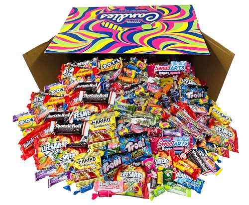Assorted Classic Candy - Huge PARTY MIX Bulk BOX! 11.50 lbs / 184 oz Classic Individually Wrapped Candies of All Time America&#39;s Most Favorite Assorted Candies (184)