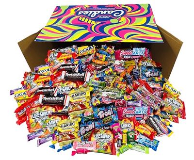 Assorted Classic Candy - Huge PARTY MIX Bulk BOX! 11.50 lbs / 184 oz Classic Individually Wrapped Candies of All Time America&#39;s Most Favorite Assorted Candies (184)