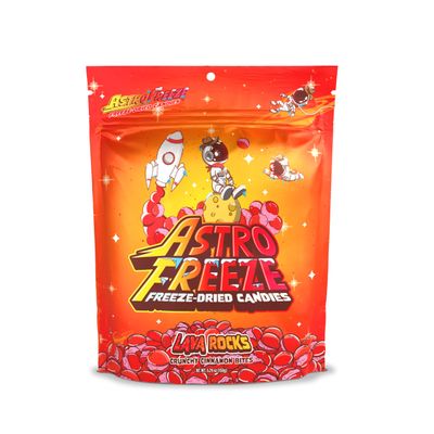Premium Freeze Dried Red Hots - 5.29oz Lava Rocks Freeze Dried Candy - Mouth Flaming Crunchy Freeze Dried Cinnamon Candies for All Ages (1)