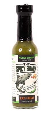 The Spicy Shark, Nurse Shark Jalapeno Hot Sauce 5 fl oz - Brand featured on Hot Ones