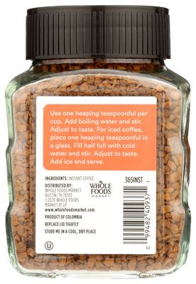 365 by Whole Foods Market, Coffee Instant, 3.5 Ounce