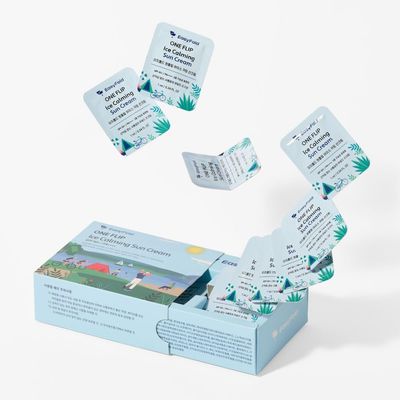 Korean Sunscreen spf 50 (30 Pack) - Travel Size Sunblock Face &amp; Body, Korean Beauty Skin Care Sun Block, Sun Cream