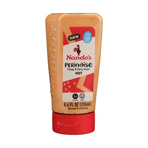 Nando&#39;s Hot Perinaise Tangy &amp; Spicy Mayo 8.5 oz (Pack of 2)