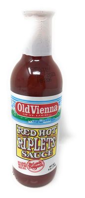 Old Vienna Red Hot Riplet Sauce 6 Oz/170 G