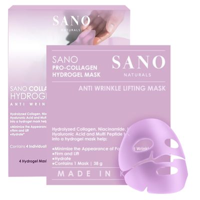 Overnight Collagen Face Mask - Made in Korea - Deep Collagen Anti Wrinkle Lifting Mask w/ Niacinamide, Hyaluronic Acid &amp; Tripeptides for Anti Aging, Minimizing Pore Appearance, Lifting &amp; Firming