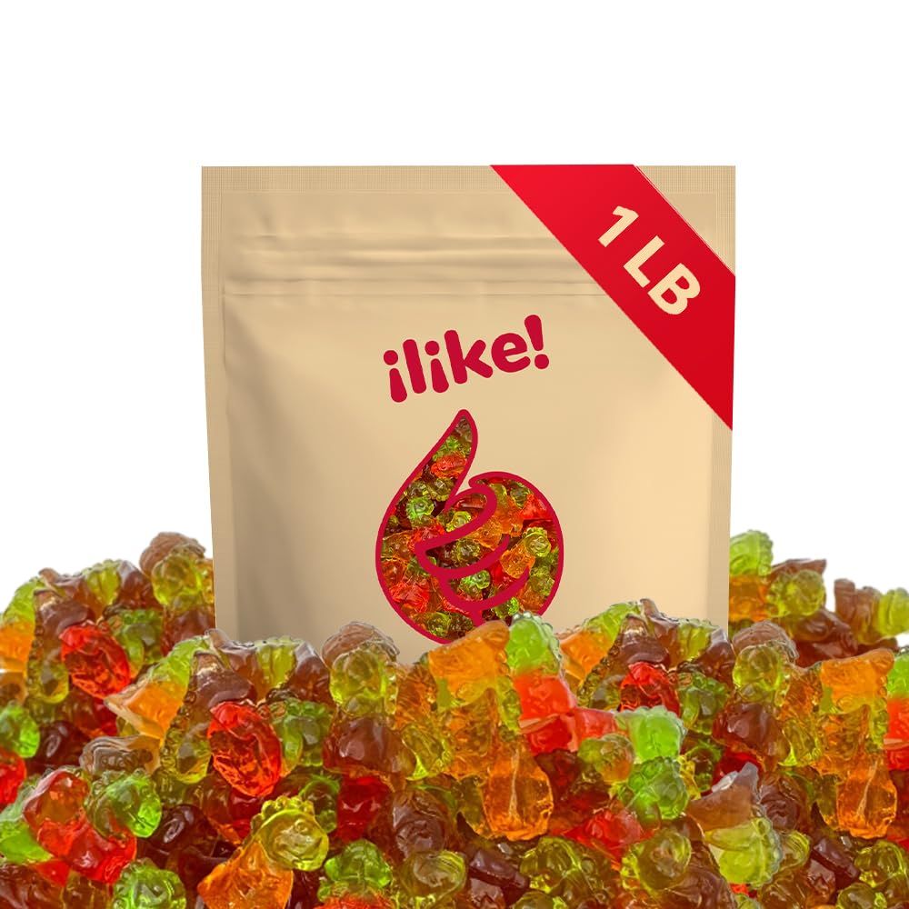 Gummy Candy 3D Dinos 1-Pound Pack Assorted Fruit Flavors