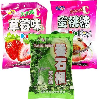 Hong Yuan Strawberry,Peach,Guava,Classic Hard Candy