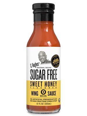 G Hughes Mango Habanero Wing Sauce, Sugar Free, No Artificial Preservatives, 12 Ounces (Pack Of 6)