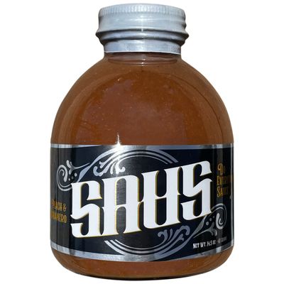 SAUS Do-Everything Sauce Dip, Marinade, Condiment, Cooking, Grilling, Hot Sauce &amp; MORE I Vegan, Gluten &amp; Additive Free I 14.5 oz bottle