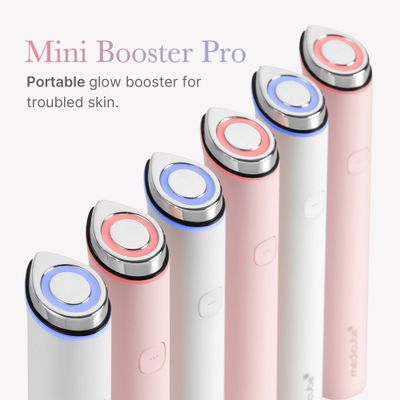 medicube Mini Booster Pro Pink Affordable At-Home Facial Skin Care Tool for Beginners - Portable Glow Booster for Glass Skin, Boosting Skin Care Absorption, Skin care for teens, Korean Skin Care