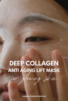 Elnbie Love The Skin You&#39;re In, Deep Collagen Anti Aging Lift Mask