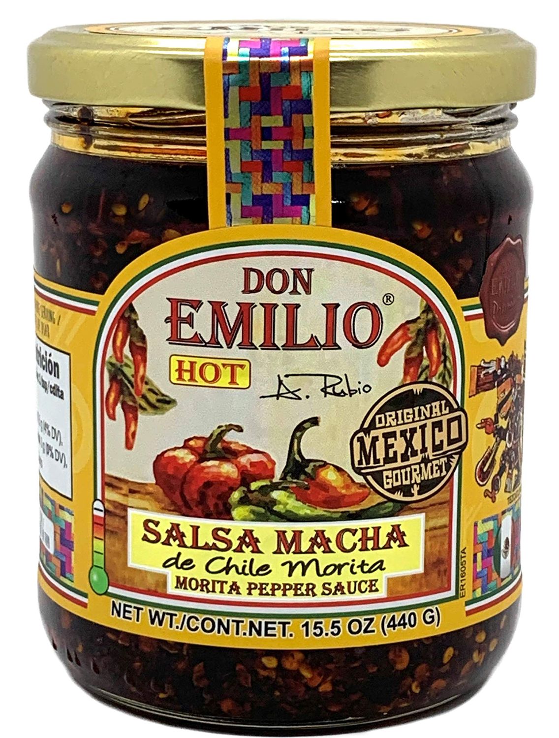 Don Emilio &quot;Salsa Macha&quot; Morita 15 oz by Don Emilio