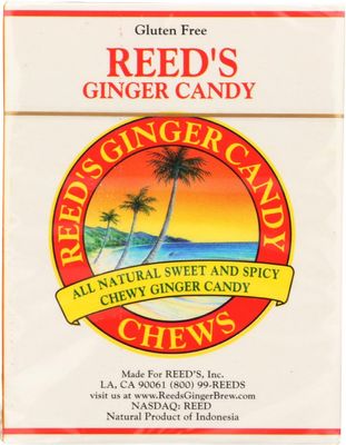 Reed&#39;s Ginger Candy Chews Candy Rolls - 2 oz