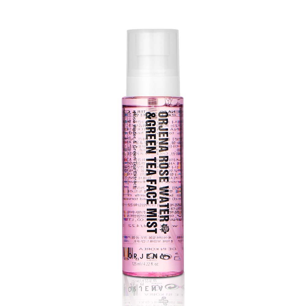 ORJENA Rosewater &amp; Green Tea Face Mist Face Spray Rose Water for Face Rosewater SprayKorean Skin Care K BeautyK Cosmetic