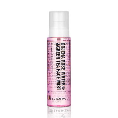 ORJENA Rosewater &amp; Green Tea Face Mist Face Spray Rose Water for Face Rosewater SprayKorean Skin Care K BeautyK Cosmetic