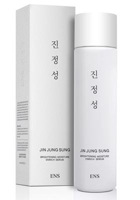 JIN JUNG SUNG Non-sticky Enrich Moisture Niacinamide Serum 5 Oz Even Skin Tone Minimizing Pores Plump Fine Lines 8-Hyaluronic Acids 5 Mushrooms 4 Ceramides Oily Sensitive No Chemicals Korean Skincare