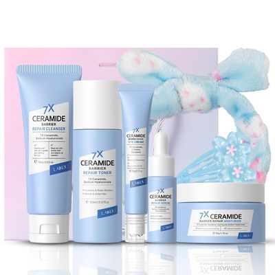 Skincare Set Ceramide Skincare Gifts for Teen Girls Strengthen Skin Barrier, Beauty Gift Sets Skin Care Kits, Travel Essentials, Facial Kit for Women &amp; Girls Hydrating, Anti-Aging Skin