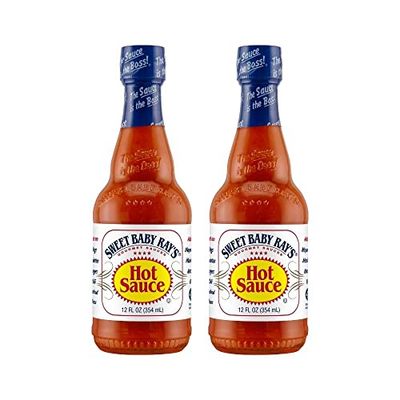Sweet Baby Ray&#39;s Gourmet Sauces, Hot Sauce 12 Fl Oz (12 Fl Oz (Pack of 2))