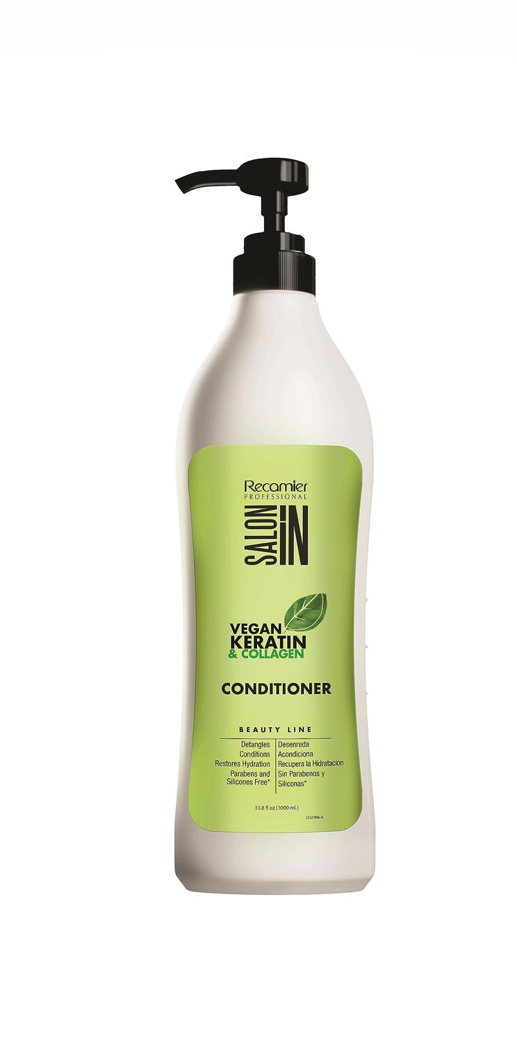 RECAMIER PROFESSIONAL SALON IN Vegan Keratin Collagen Hair Conditioner 33.8 fl.oz.