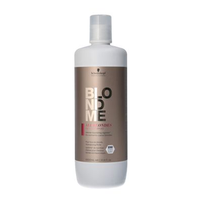 BlondMe All Blondes Rich Shampoo - Nourishing and Hydrating Rich Regimen - Moisturizing Shampoo for Normal to Coarse Color Treated and Natural Blonde Hair