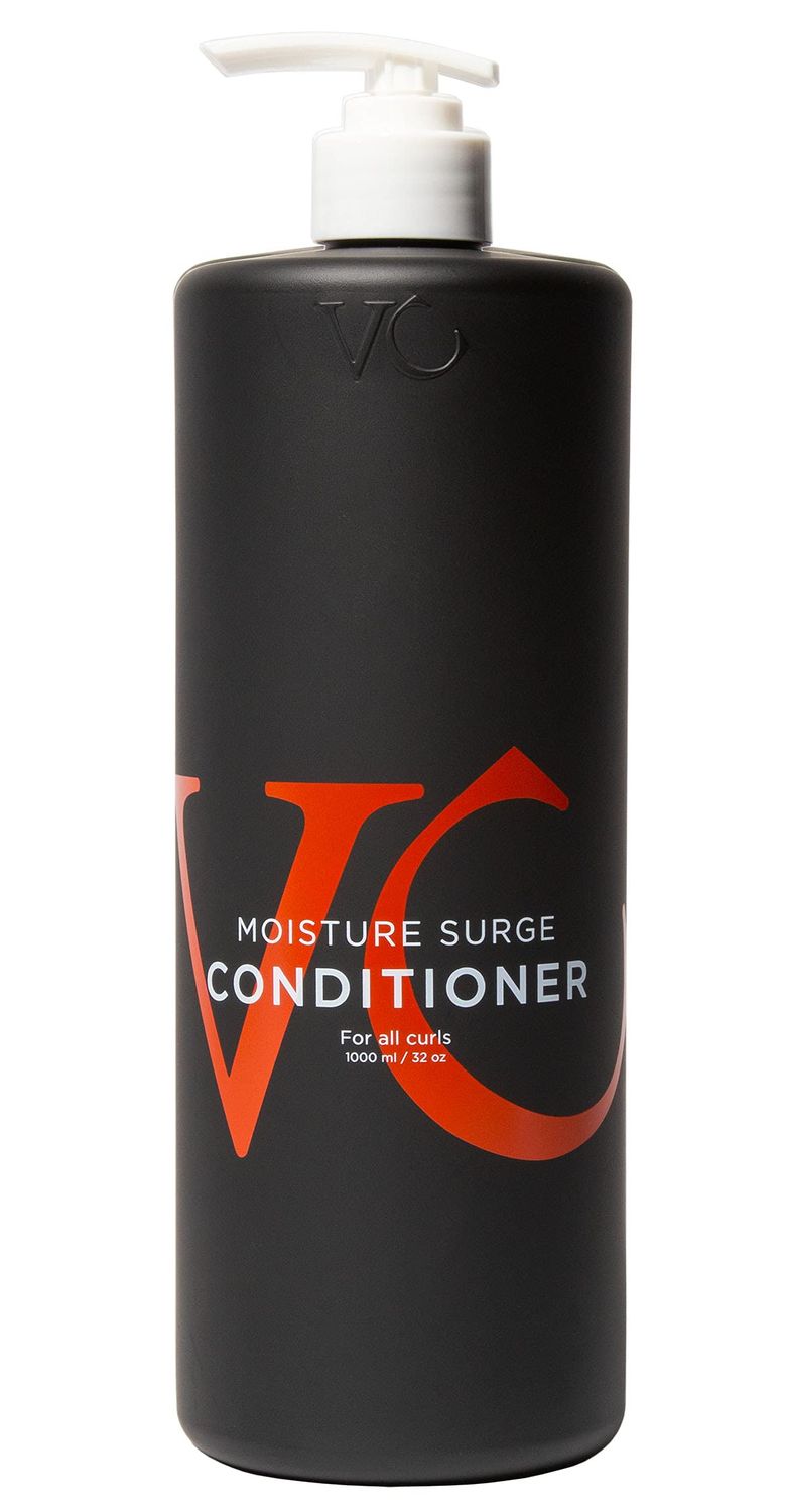 VICIOUS CURL Moisture Surge Conditioner for Curly Hair - Re-Coils Damaged Curls, Softens, Detangles, Moisturizes Detangling, 32 Fl Oz