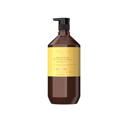 Theorie Monoi and Buriti Glossing Shampoo - Hydrate Shine - Suited for Coarse and Dry Hair - Protects Color Keratin Treated Hair, Pump Bottle 800mL