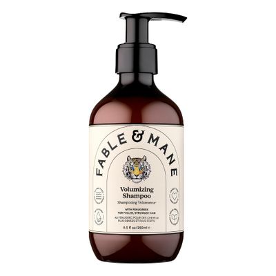 Fable Mane Volumizing Shampoo, adds Weightless Volume from Root to Ends. Cleanses and Shine-Boosting with Alma For Thinning, Fine or Medium Hair Types