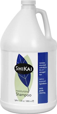 ShiKai Moisturizing Shampoo (Unscented, 1 Gallon) Extra Gentle Cleansing for Everyday Use Plant Based, pH-Balanced Formula for Clean Hair Scalp
