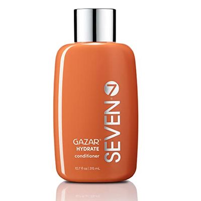 SEVEN Hair Care Gazar Hydrate Conditioner for Women Men, Anti-Frizz, Moisturize Dry Hair, Sulfate Paraben Free, Cruelty Free with Argan Oil, Jojoba Biotin, Made in USA, 10.7oz