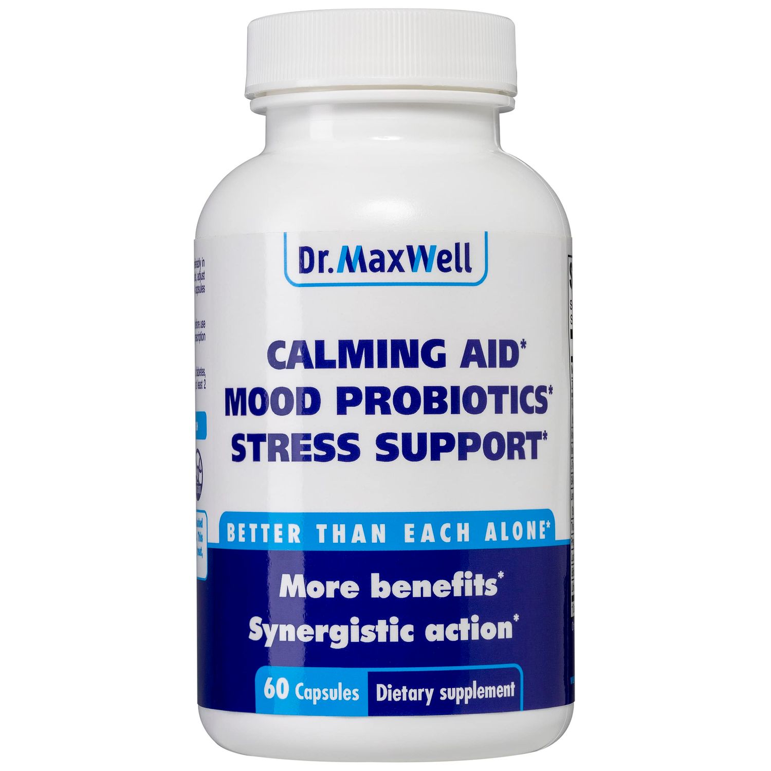 Anxiousness Supplements, Better Calming, Stress Mood Support Supplement With Kava Kava, Ashwagandha L Theanine, Magnesium, Gaba More. Adaptogens Nootropics for Women Men, 60 Capsules, USA
