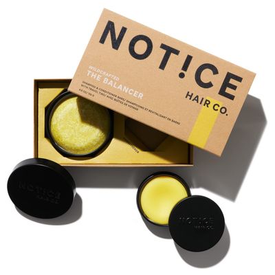 NOT!CE Hair Co. The Balancer Shampoo Conditioner Bars - Travel Set - smoothing combination frizzy hair