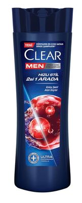 Generic NEW Clear Men Fast Style 2-in-1 Anti-Dandruff Shampoo 350 ml