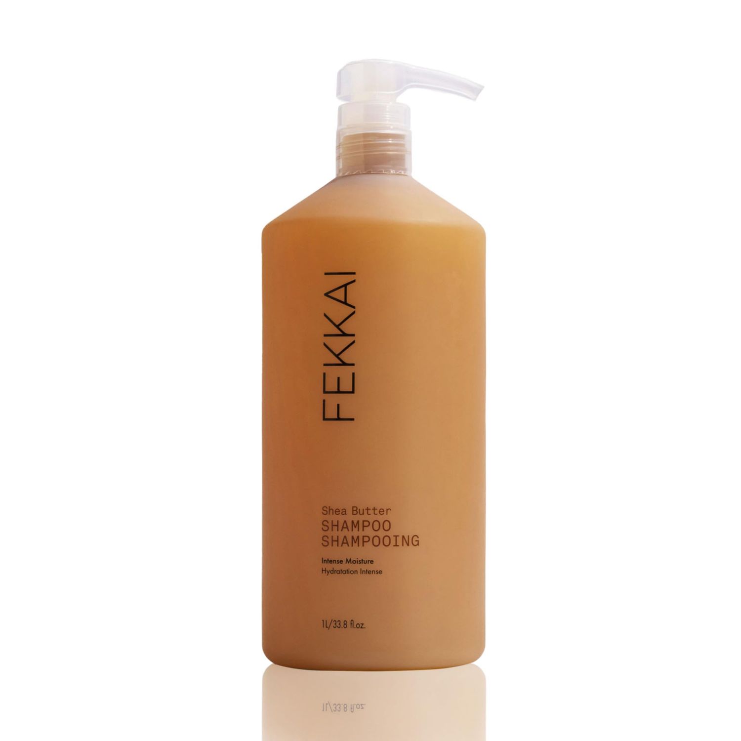 Fekkai Shea Butter Shampoo - 1 Liter - Improves Moisture, Softness Shine - Reduces Frizz by 61 Up to 12H - Free of Sulfates, Parabens, Phthalates - Vegan, Cruelty-Free