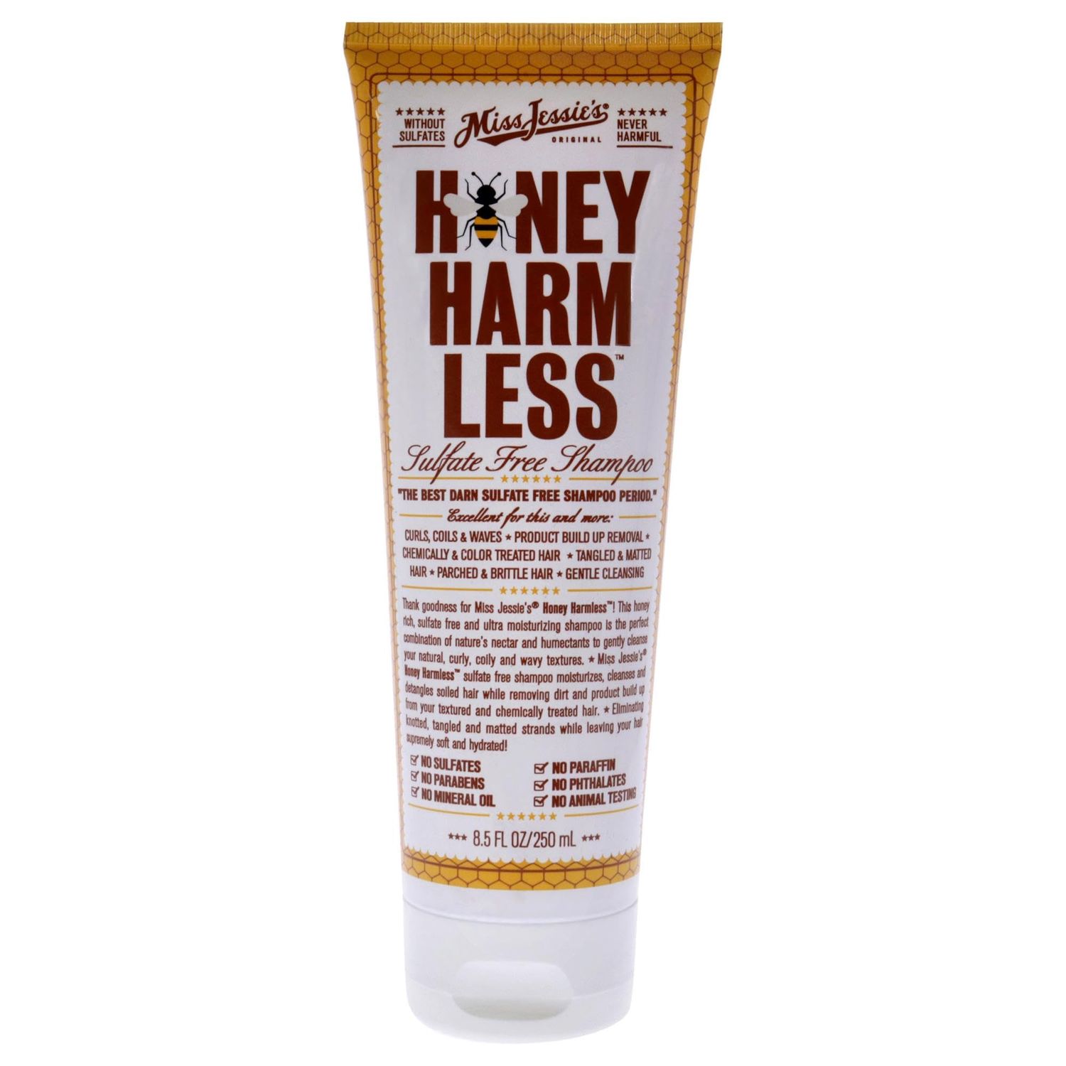 Miss Jessie&#39;s Honey Harm Less Unisex Shampoo 8.5 oz