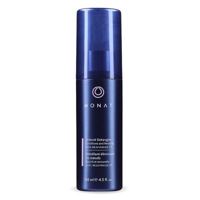 MONAT Unknot Detangler Infused with Rejuveniqe S - Lightweight, Anti Frizz Hair Detangler Spray Leaving Strands Soft and Knot-free. Safe for Color-treated Hair. -Net Wt. 134 ml 4.5 fl. oz.