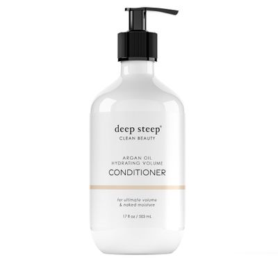 Deep Steep Hair Conditioner, 17oz (Argan Oil Hydrating Volume)