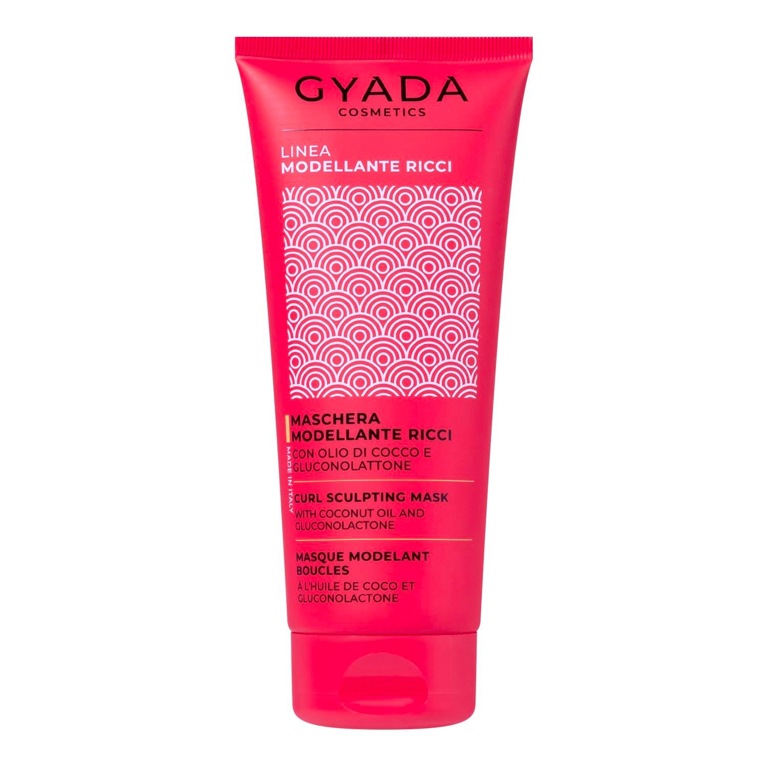 GYADA Curl Defining Mask - Moisturizing and Anti-Frizz Curl Modeling Mask, Softening Mask for Curly Hair, Based on Vine Sap and Fermented Rice Water, 200 ml