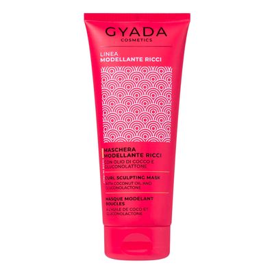 GYADA Curl Defining Mask - Moisturizing and Anti-Frizz Curl Modeling Mask, Softening Mask for Curly Hair, Based on Vine Sap and Fermented Rice Water, 200 ml