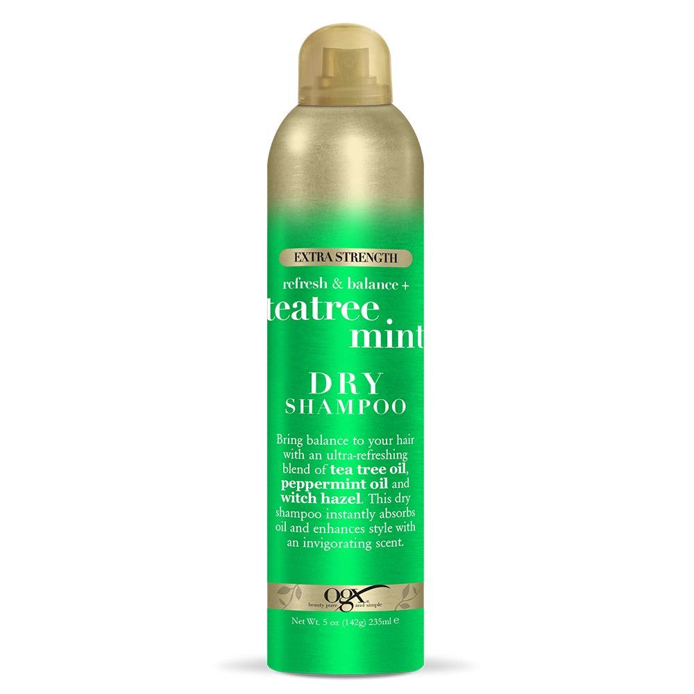 OGX Refresh Balance Dry Shampoo 64071, Tea Tree Mint, 5 Ounce, 235ml
