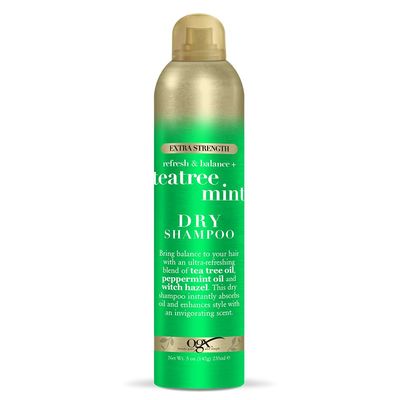 OGX Refresh Balance Dry Shampoo 64071, Tea Tree Mint, 5 Ounce, 235ml