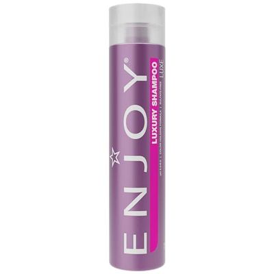 Enjoy Luxury Shampoo - Eliminates Frizz Cleansing Moisturizing Smoothing - Sulfate Free For Thick Coarse or Curly Hair (10.1 Fl Oz)(2 Pack)