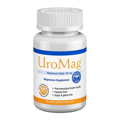 Uro-Mag Magnesium Supplement, Magnesium Oxide Dietary Mineral Supplement, 100 Count