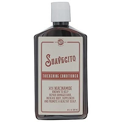 Suavecito Hair Thickening Conditioner With Niacinamide For Thinning Hair - Biotin Conditioner With Caffeine - Repairs Damaged Hair Fights Hair Loss