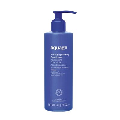 AQUAGE Violet Brightening Conditioner, Boosts Shine to Brighten Blonde, Nourishes Hair, 8 oz